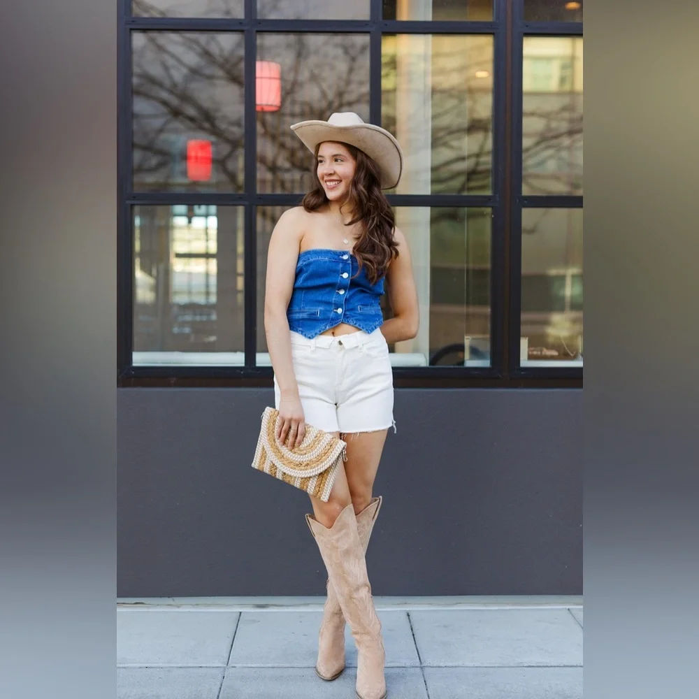 Celebrity pink the honey jean shorts with new sunflower ironon‎ transfers  5/27